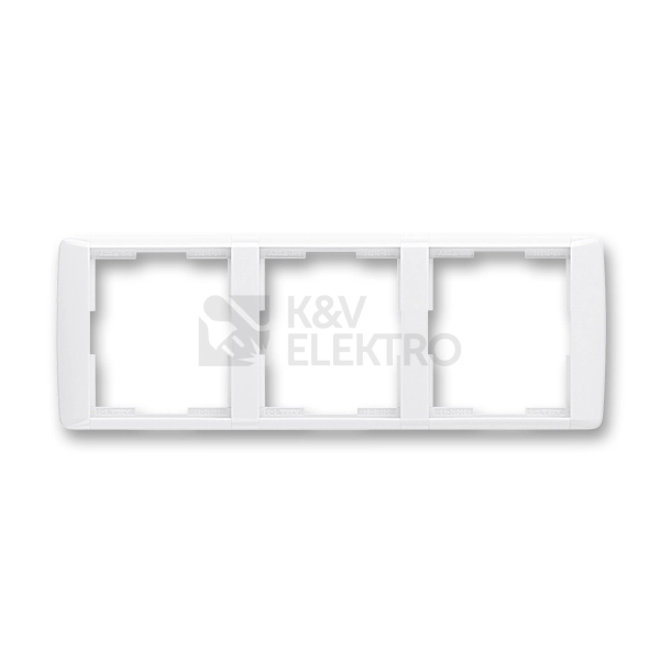 Obrázek produktu ABB Element trojrámeček bílá/bílá 3901E-A00130 03 vodorovný 0