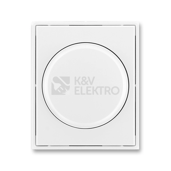 Obrázek produktu ABB Element,Time kryt otočného stmívače bílá/bílá 3294E-A00123 03 0