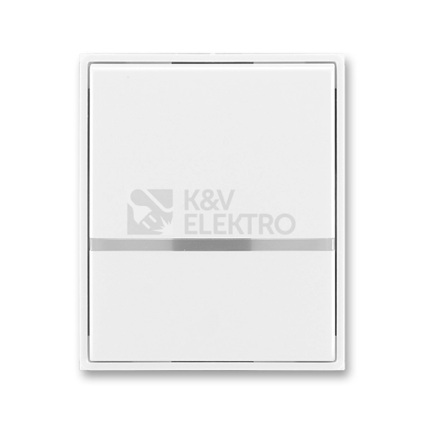 Obrázek produktu ABB Element,Time kryt vypínače bílá/bílá 3558E-A00653 03 s průzorem 0