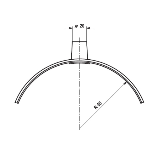 Ochranná stříška horní OSD TREMIS V355