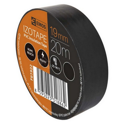 Obrázek produktu Izolační páska EMOS F61922 19mm x 20m černá 2