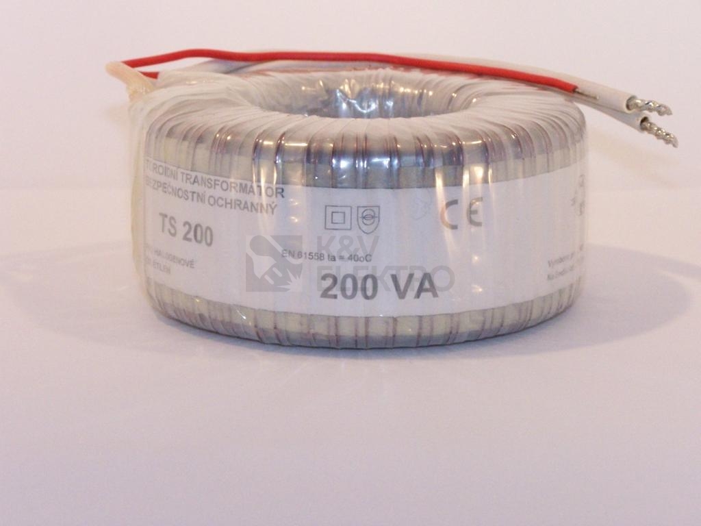 Obrázek produktu Transformátor toroidní T20 200VA 230/12V 0