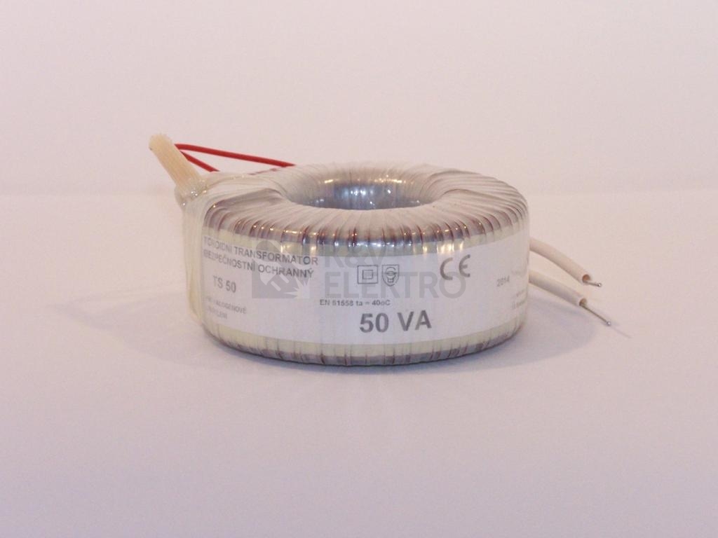 Obrázek produktu Transformátor toroidní T-50 50VA 230/12V 0