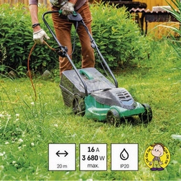 Obrázek produktu Prodlužovací kabel EMOS 20m/1zásuvka oranžová P01120 1901012000 6