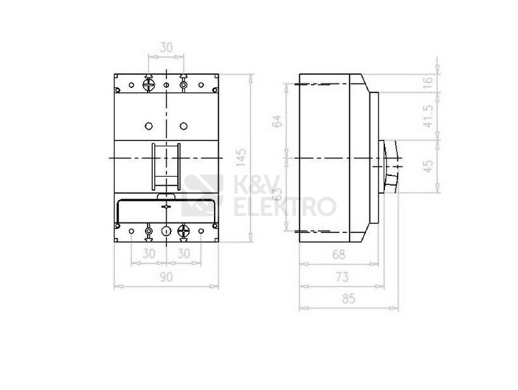 Obrázek produktu Jistič EATON LZMC1-A80-I 80A 111894 1