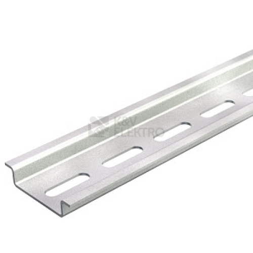 DIN lišta OBO 2069 2M GTPL 35x7,5mm tl.=1mm 1115669