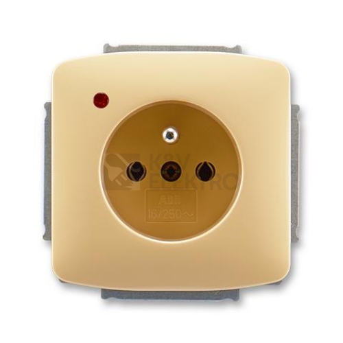 ABB Tango zásuvka béžová 5598A-A2349D s přepěťovou ochranou