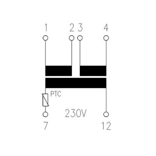 Zvonkový transformátor EATON TR-G2/63-SF 12/24VAC 63VA bezpečnostní 272485 (obrázek 5)