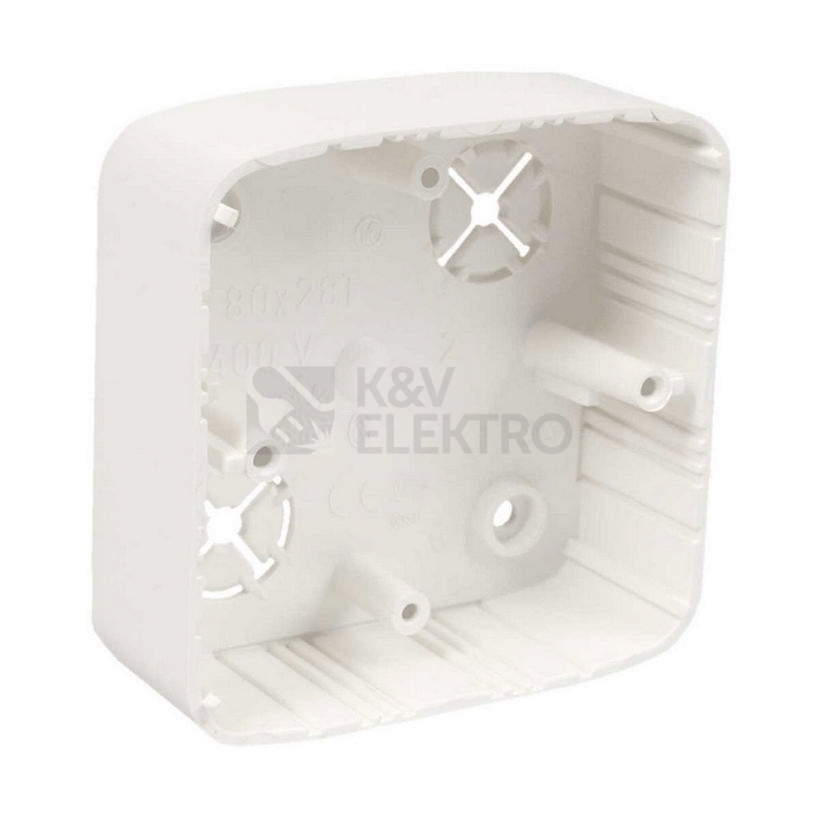 Obrázek produktu Krabice lištová KOPOS LK 80x28 T HB bílá pro Tango 0