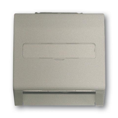 ABB Impuls kryt zásuvky komunikační šampaňská metalíza 1753-0-5499 (1758-79) 2CKA001753A5499