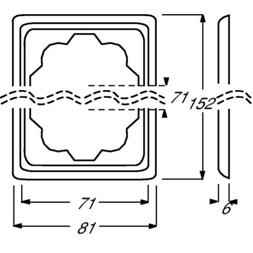 ABB Impuls dvojrámeček šampaňská metalíza 1754-0-2528 (1722-79) 2CKA001754A2528