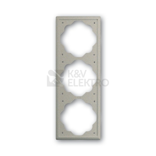 ABB Impuls trojrámeček šampaňská metalíza 1754-0-2536 (1723-79) 2CKA001754A2536