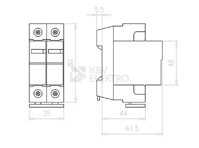 Obrázek produktu EATON SVODIC PREPETI C SPCT2-280/2 1