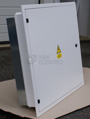 Obrázek produktu Elektroměrový rozvaděč RE20T/Z-KV-S B25/3 zapuštěný bílý pro ČEZ EGD (E.ON) 0