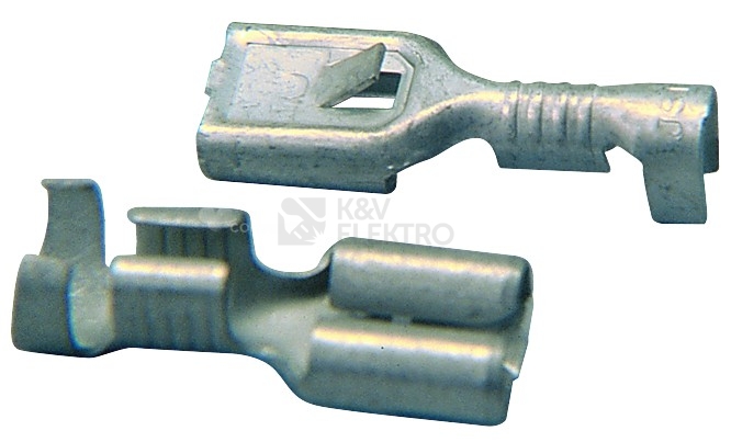 Obrázek produktu Konektory faston GPH PKS 2,5-F 608-V 6,3x0,8mm 1,5-2,5mm2 (100ks) 0