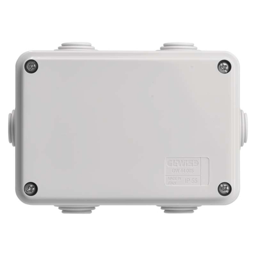 Rozvodná krabice GEWISS GW44005 140x10x58mm IP55 na omítku
