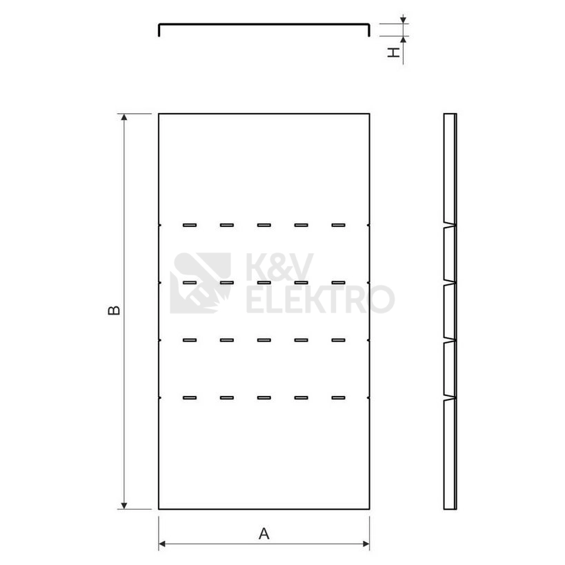 Obrázek produktu Víko kolena vnější KOPOS Mars NVKO 90x100x250 S 2