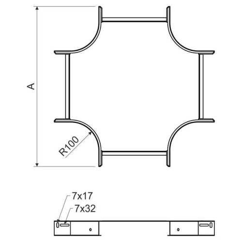 Kříž KOPOS Mars NKR 50x125 S (obrázek 4)