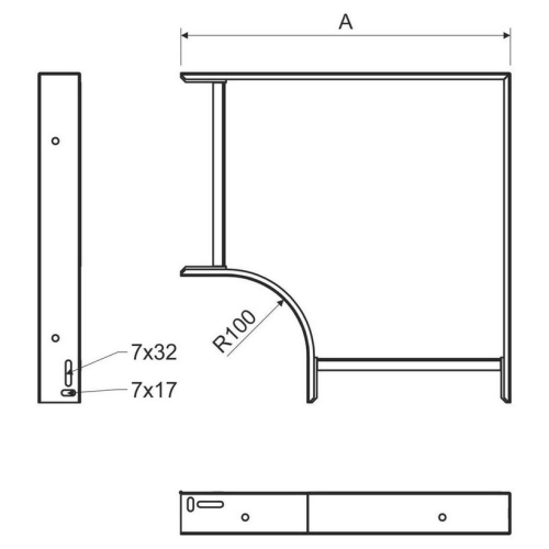 Oblouk KOPOS Mars 90° NO 90x100x250 S (obrázek 4)