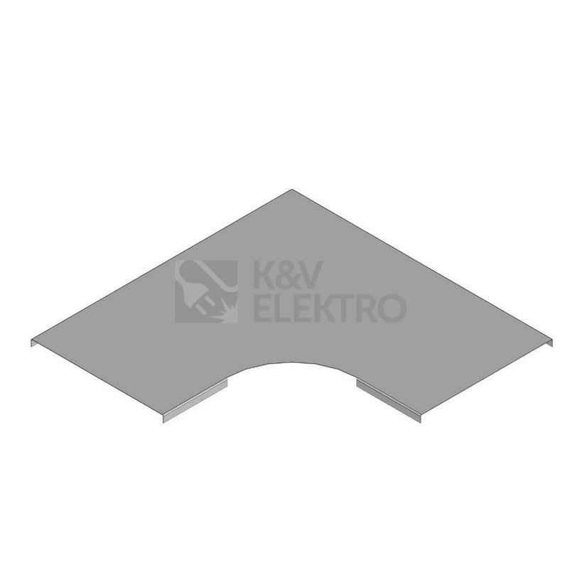 Obrázek produktu Víko kolena 90° KOPOS Mars NVO 90x62 S 1