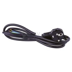 Obrázek produktu Flexo šňůra H05VV-F 3x0,75 863077-1-1/3 černá, úhlová 0