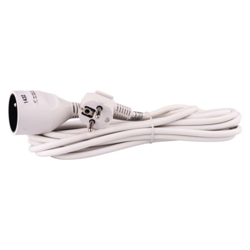 Levně Prodlužovací kabel EMOS 5m/1zásuvka bílá P0115 1901010500