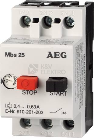 Obrázek produktu Motorový spouštěč AEG Mbs25 2,5-4A 0