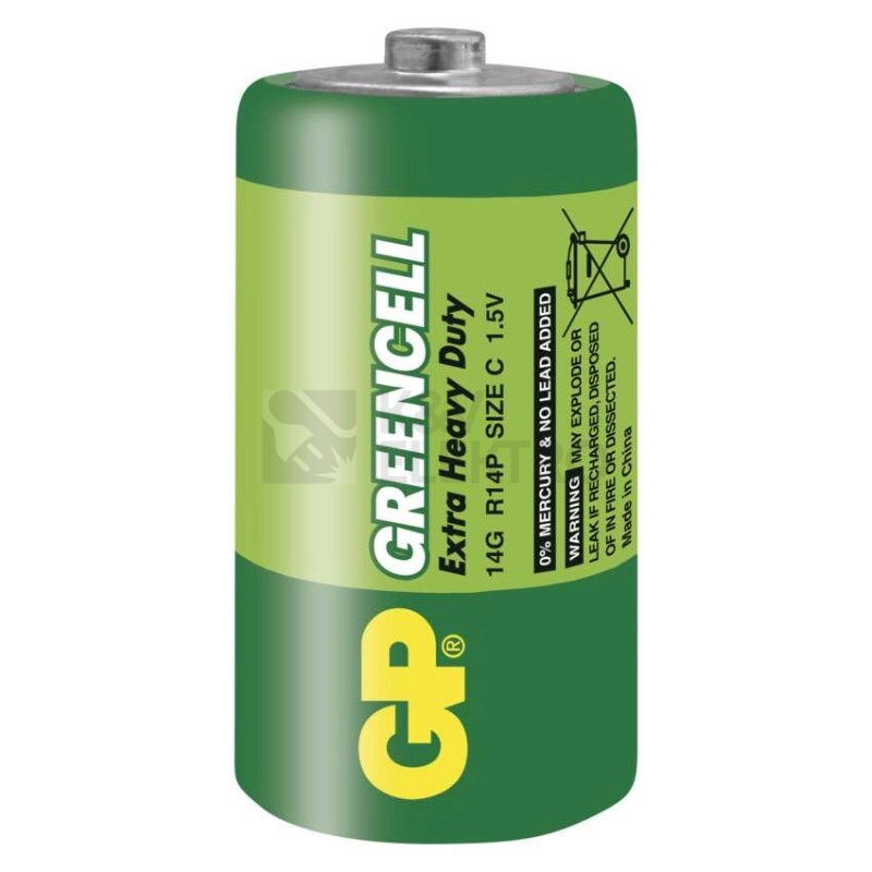 Obrázek produktu Baterie C GP R14 Greencell (fólie 2ks) 3