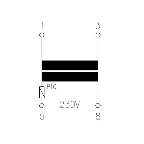 Zvonkový transformátor EATON TR-G/8 230V/8VAC 8VA 272480 (obrázek 3)