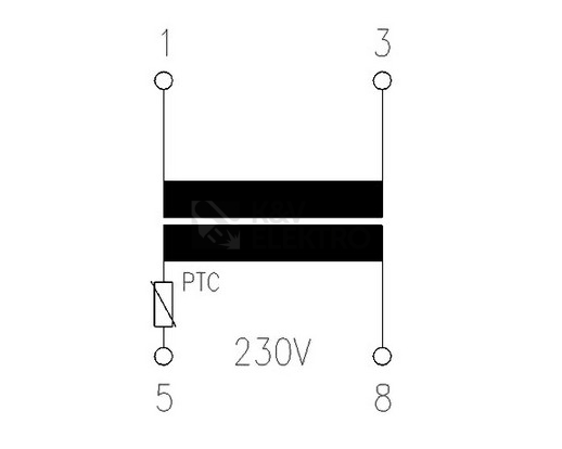 Obrázek produktu Zvonkový transformátor EATON TR-G/8 230V/8VAC 8VA 272480 2