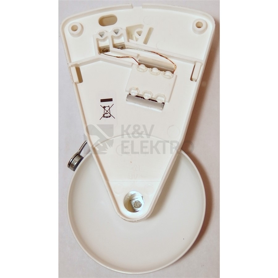 Obrázek produktu  Domovní zvonek KLEIN ZN-62 8V plochý bílý lakovaný 1