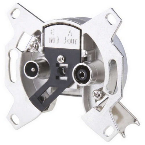 Anténní televizní zásuvka TV+R EU3503 koncová EMOS J0200