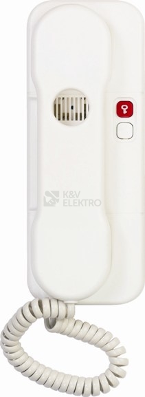 Obrázek produktu Domovní telefon TESLA DT85 bílý 4FP 210 36.101 0