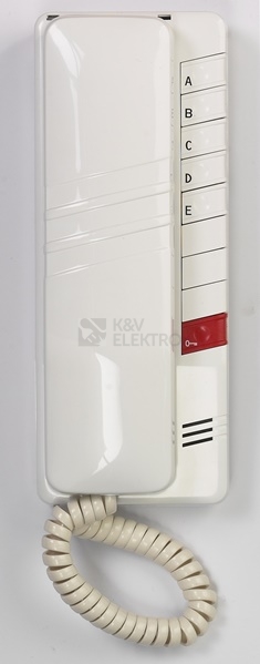 Obrázek produktu Telefon domovní TESLA DT93 bílá 4FP 210 54.201 0