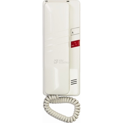Domovní telefon TESLA DT93 bílý 4FP 210 52.201