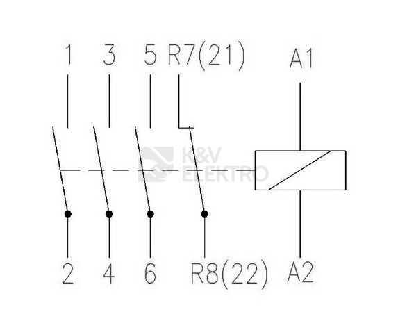 Obrázek produktu Instalační stykač EATON Z-SCH230/25-31 248846 2