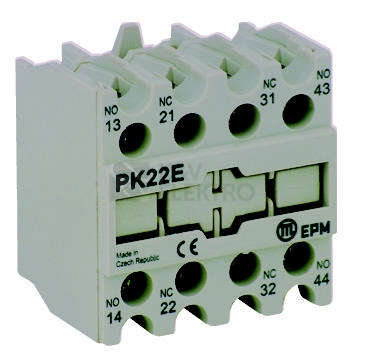 Obrázek produktu Blok pomocných kontaktů Elektropřístroj PK22E 0