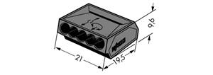 Obrázek produktu Svorka WAGO 273-105 5x2,5 1