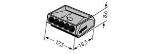 Obrázek produktu Svorka WAGO 273-101 5x1,5 1