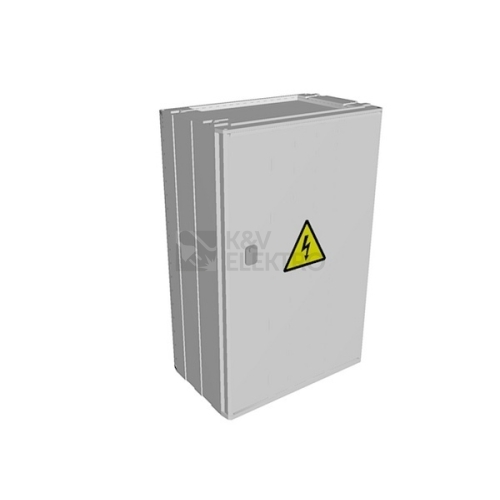 Elektroměrový rozvaděč Elplast PER 1/3F/40 5010 šedý pro ČEZ, EGD (E.ON)