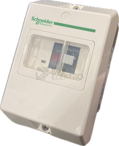 Obrázek produktu  Izolační skříň motorového spouštěče Schneider Electric GV2MC02 pro GZ1 a GV2M IP55 1