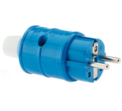 Vidlice Bals 7302 16A/3p/230V IP44 modrá