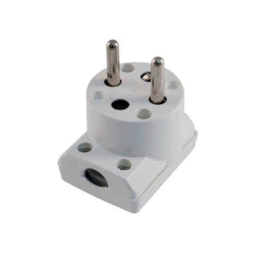 ABB vidlice 2P+T bílá 16A/250V 5536-2154