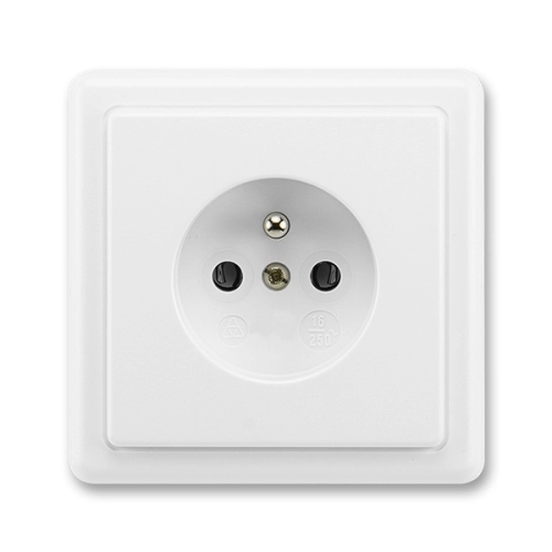 ABB Classic zásuvka jasně bílá 5517-2389 B1