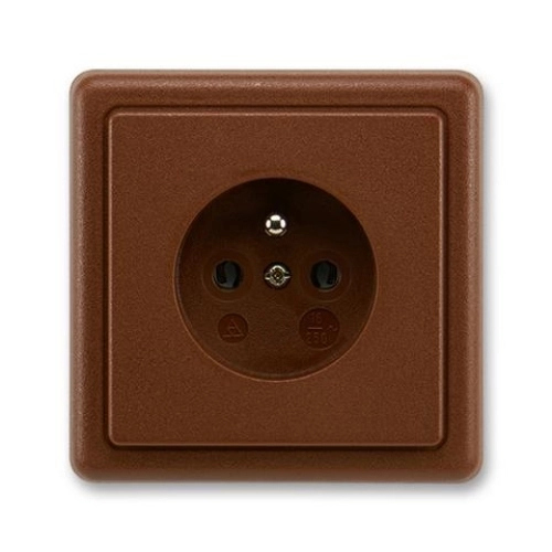 ABB Classic zásuvka hnědá 5517-2389 H3