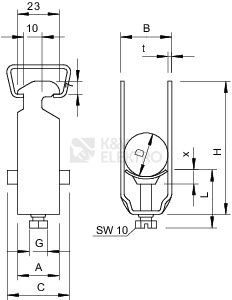 Obrázek produktu PRICHYTKA SONAP 28-34MM 2056 34 FT 1