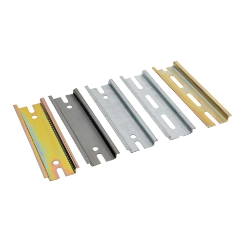 DIN lišta KOPOS TS35 DZN0.3 S délka 0,3m děrovaná Zn Sendzimir