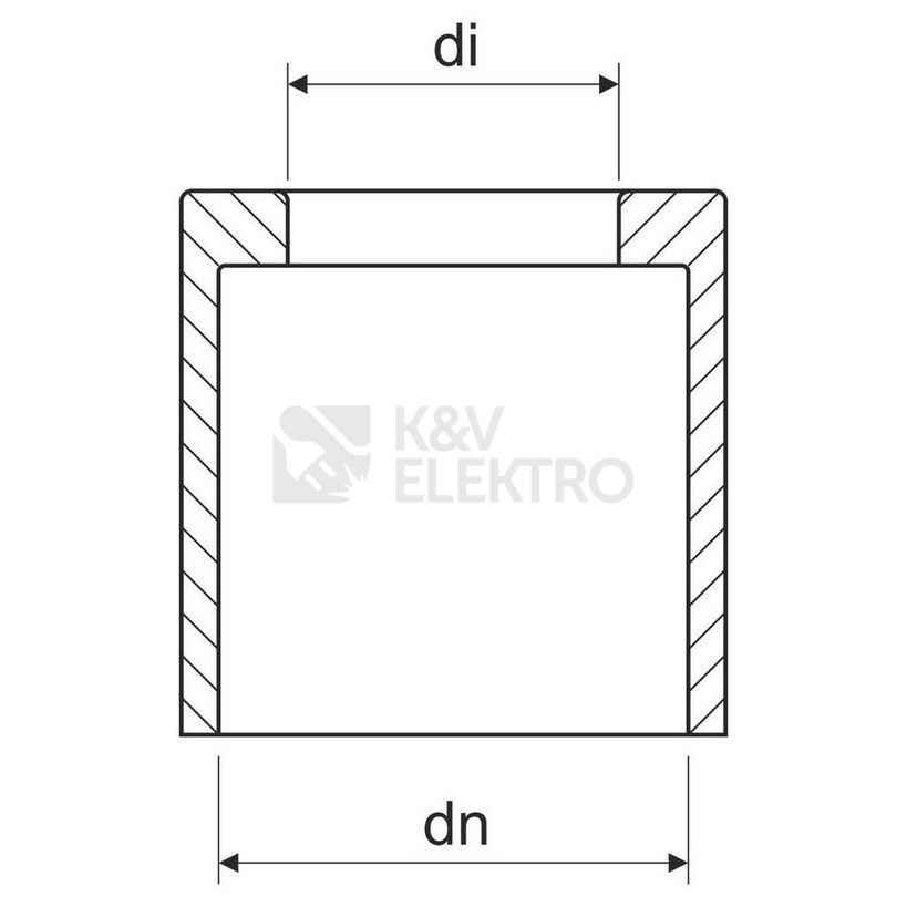 Obrázek produktu Vývodka pro trubku KOPOS PH4816/P KB 22,5mm 1