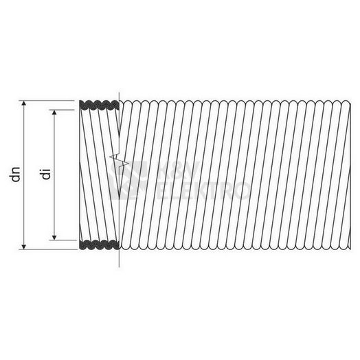 Obrázek produktu Husí krk trubka kovová KOPOS 3316 28,9mm 1