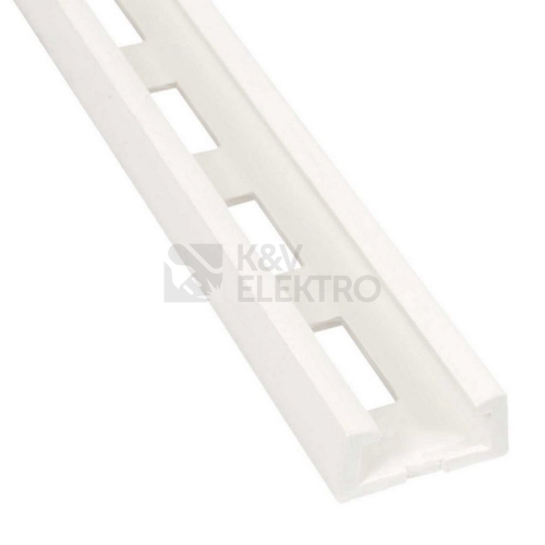 Lišta NIEDAX KOPOS PH 5822 20x10mm plastová délka 3m